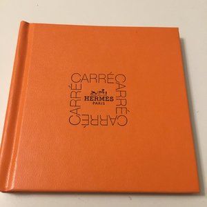 Hermes Scarf Book with Folding Instructions